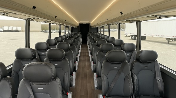 Interior of Michigan Party Bus Company's 28 Passenger Minibus in Michigan