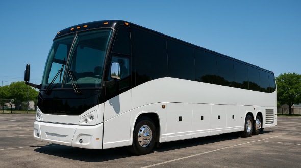 Exterior of Grand Rapids Party Bus Company's 50 Passenger Party Bus in Grand Rapids