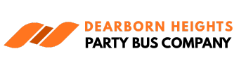 dearborn heights party bus company logo