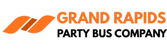 grand rapids party bus company logo