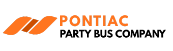 pontiac party bus company logo