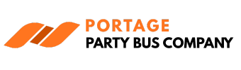 portage party bus company logo