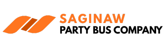 saginaw party bus company logo