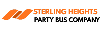 sterling heights party bus company logo