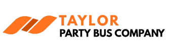 taylor party bus company logo
