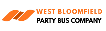 west bloomfield party bus company logo